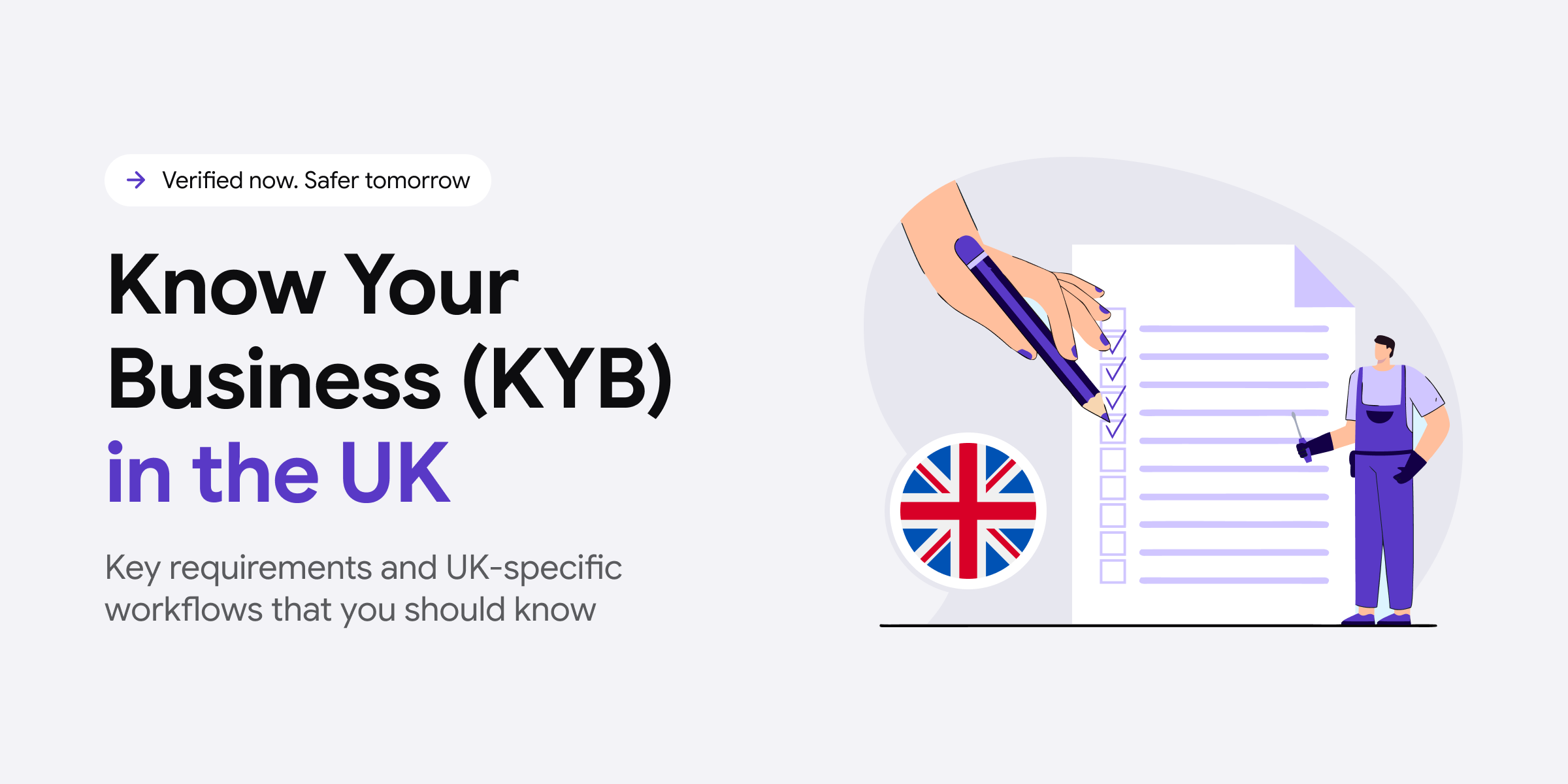 Know your business (KYB) in the UK