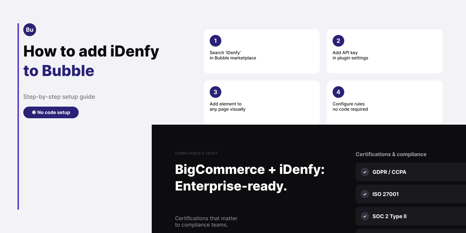 How to add iDenfy to Bubble — no-code KYC setup guide