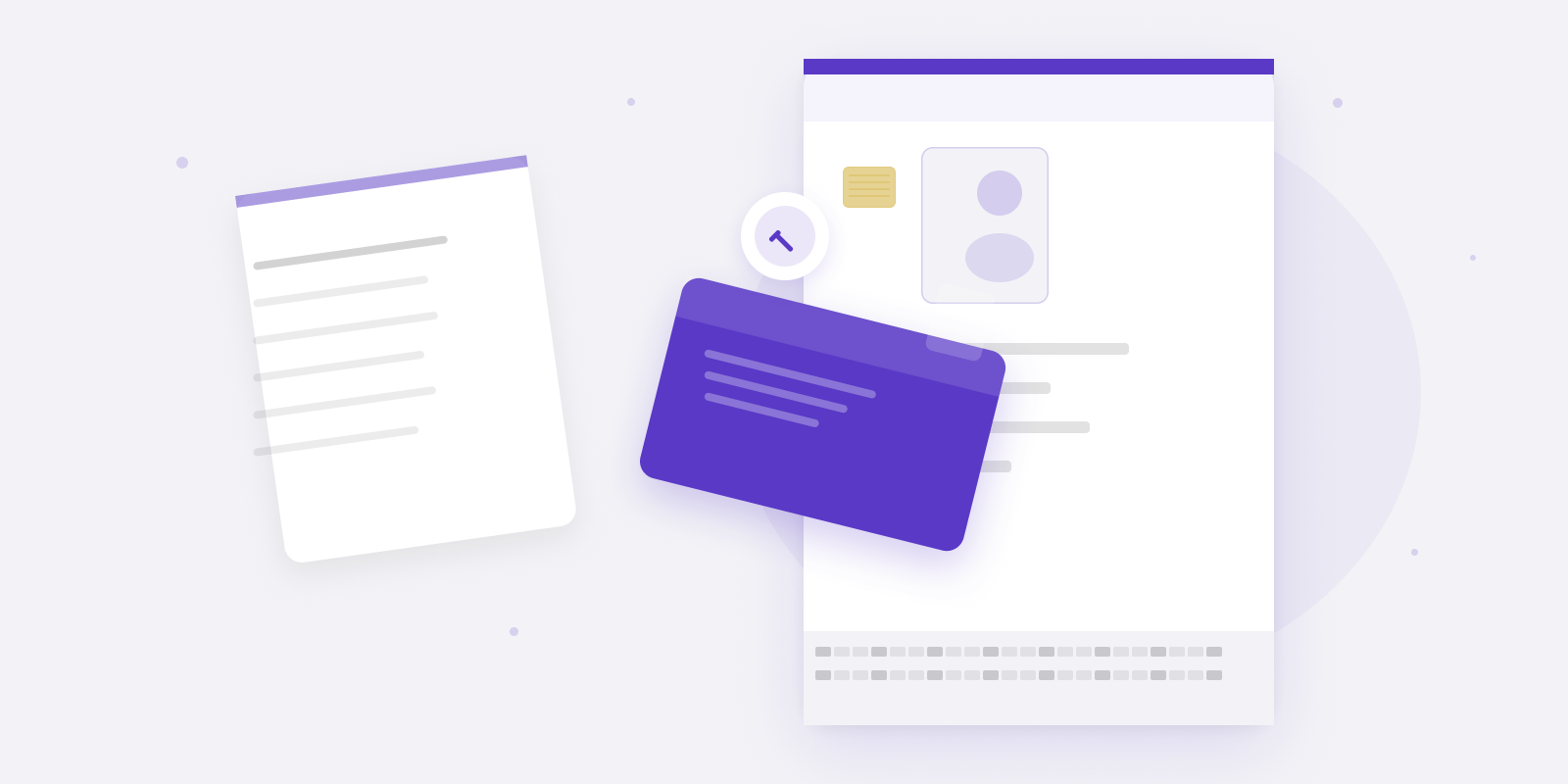 Abstract visual representing digital identity verification and KYC onboarding software requirements