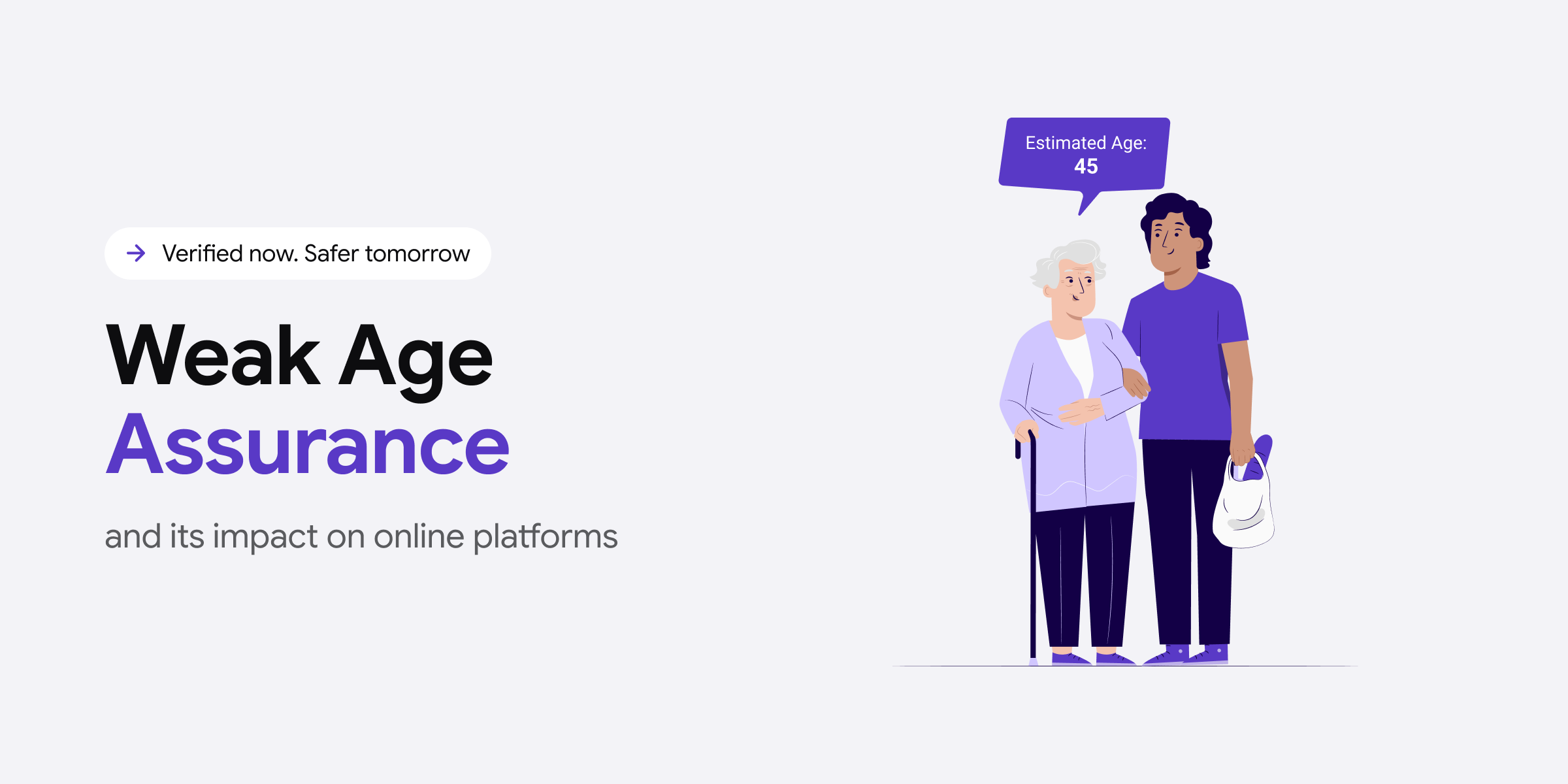 Weak age assurance and its impacts on digital platforms.