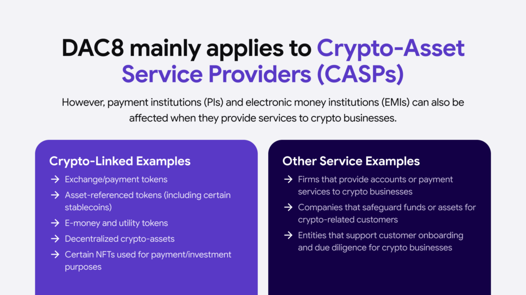 DAC8: EU Crypto Reporting Requirements [Guide] - iDenfy
